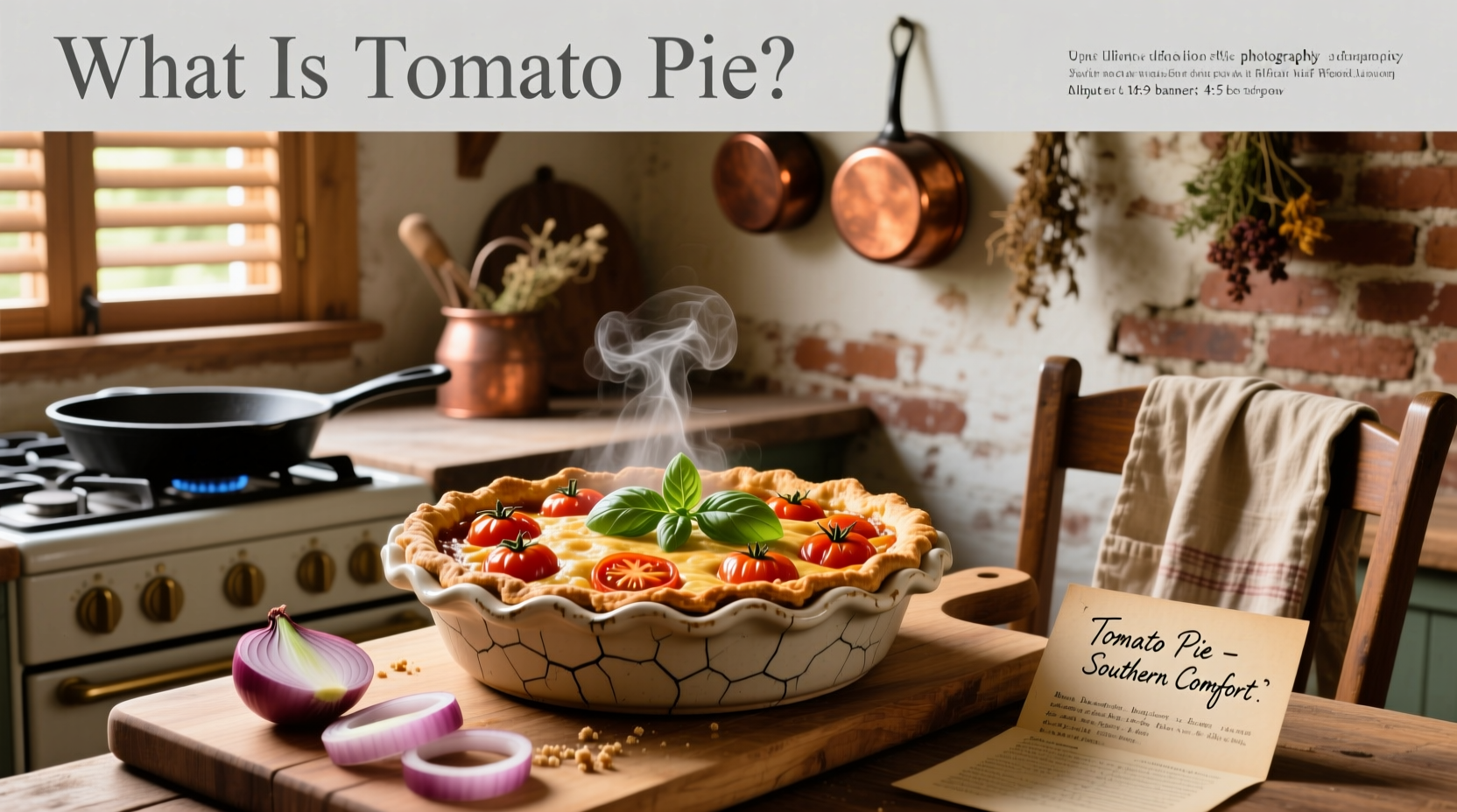 Philly's Deep Dish vs. Southern Classic: What is Tomato Pie?